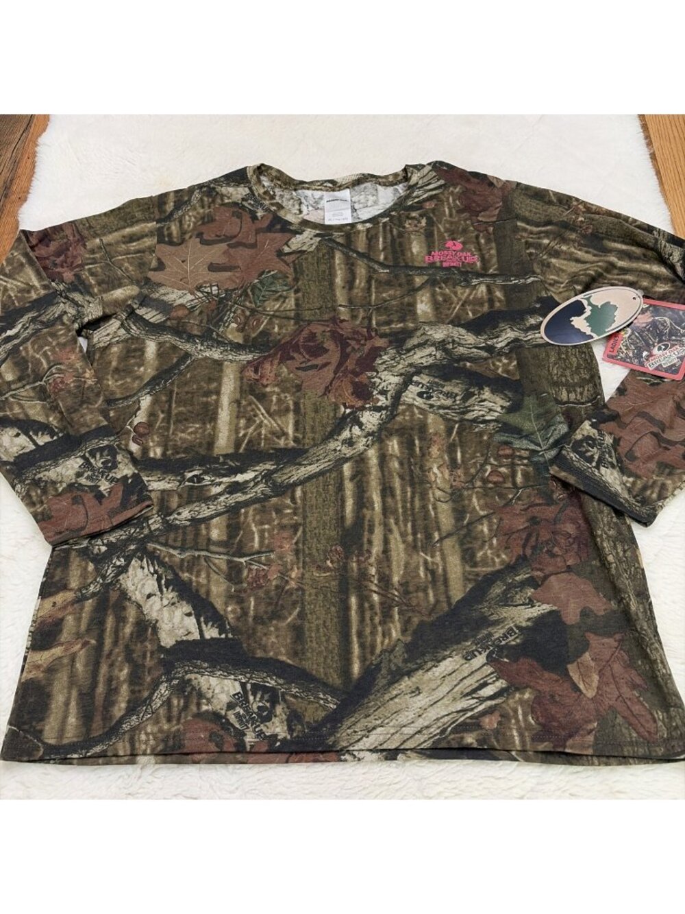 Mossy Oak Break Up Infinity Womens Camouflage Tee XL New